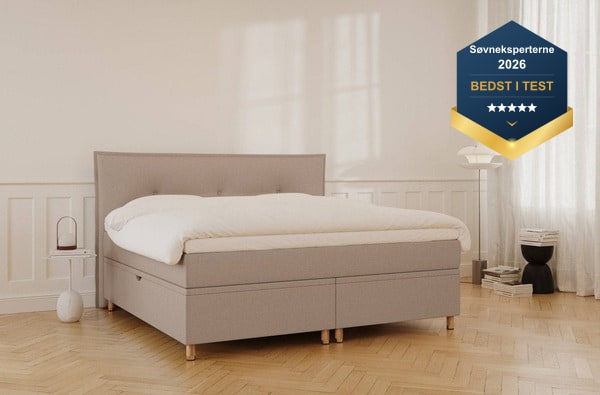 Alva Grande - Bedste store seng med opbevaring