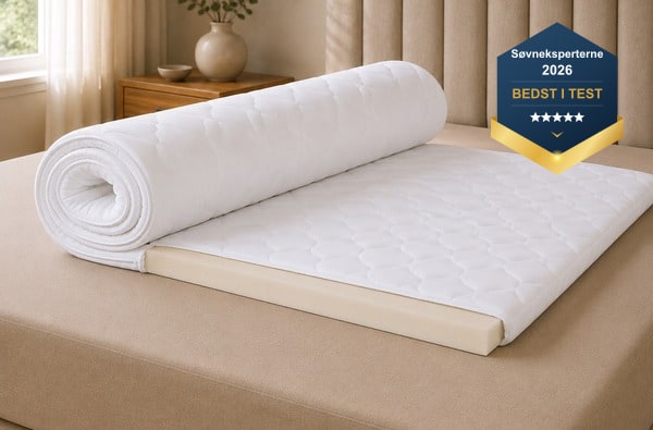 Visco topmadras 6 cm (Bedste topmadras med skum)