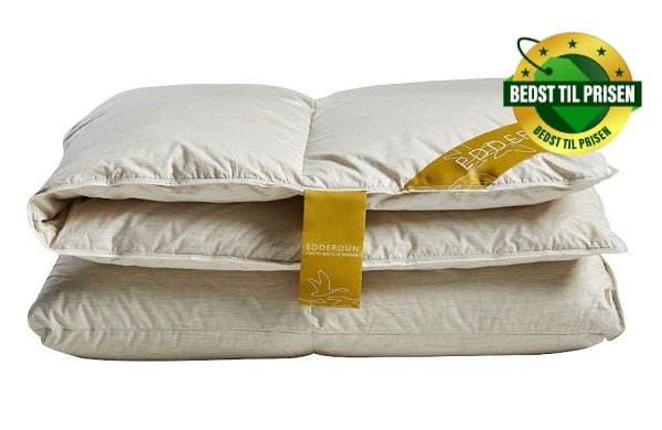 Pure Sleep edderdunsdyne fra Quilts of Denmark (Bedst til prisen)