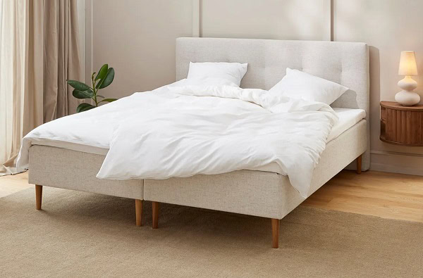 Komfort boxmadras i sand