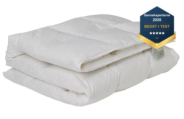 Samsø dobbeltdyne fra Quilts of Denmark - bedst i test